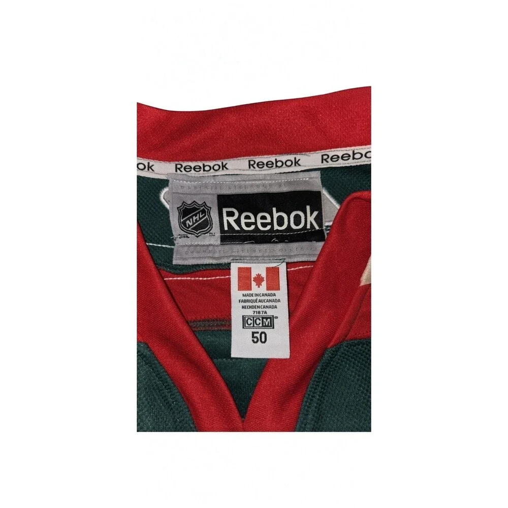 Derek Boogaard Minnesota Wild NHL Jersey Mens CCM Sz 50 Rare Sewn Boogieman